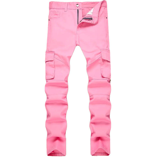 Light Pink Multi-Bone Jeans