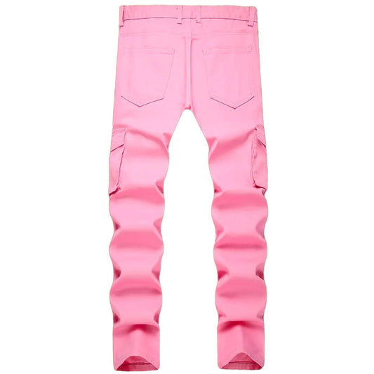 Light Pink Multi-Bone Jeans