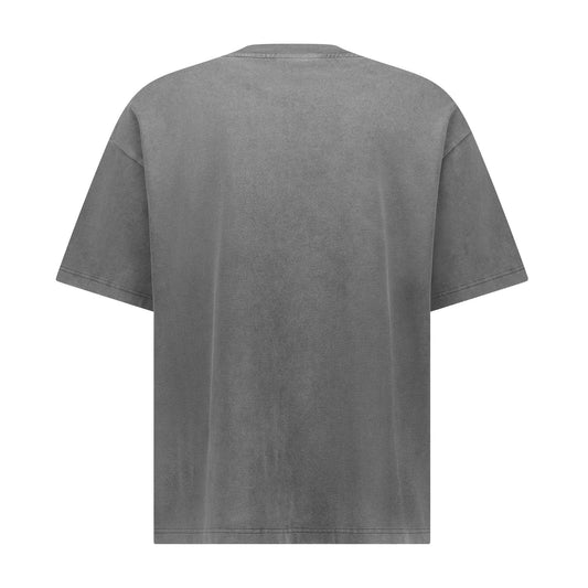 Embossed Classic Tee Charcoal