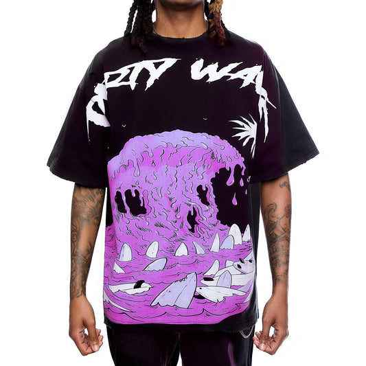 Dirty Wave Pink Tee