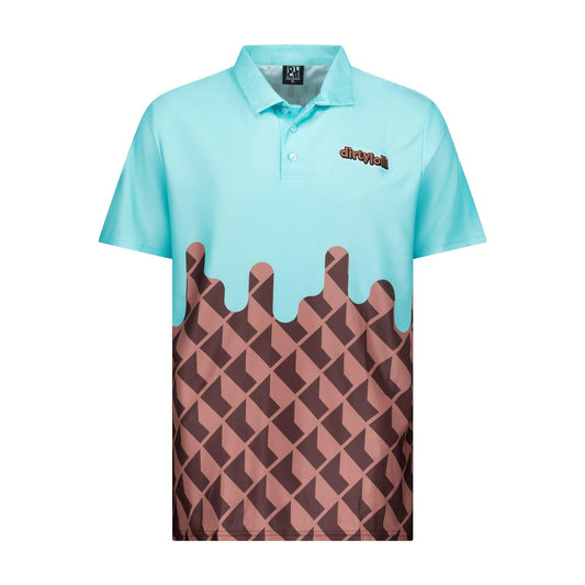 Waffle Golfer Turquoise