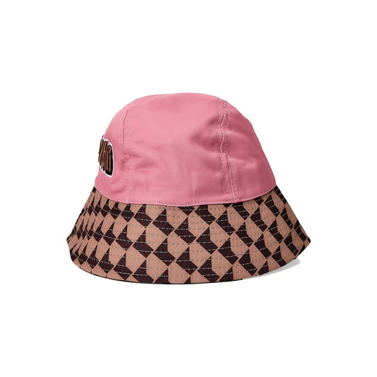 Pink Waffle Bucket Hat