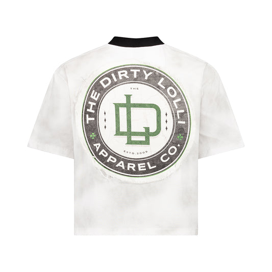 Bottle-Top Cropped Tee