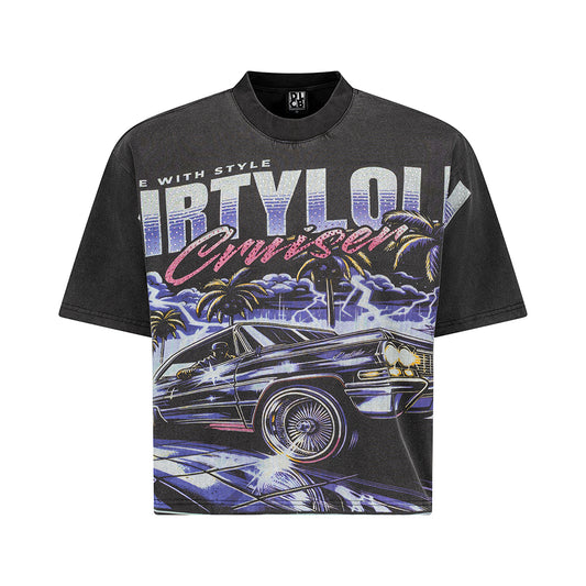 Ride With Style Cropped Tee