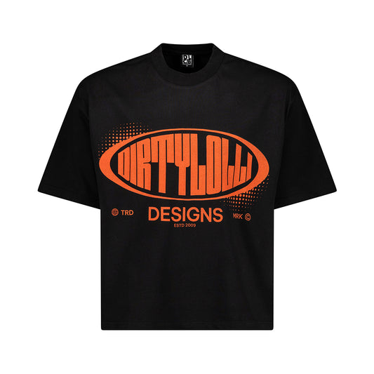 TRd MRk Orange Cropped Tee