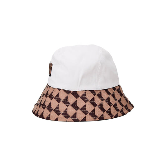 White Waffle Bucket Hat