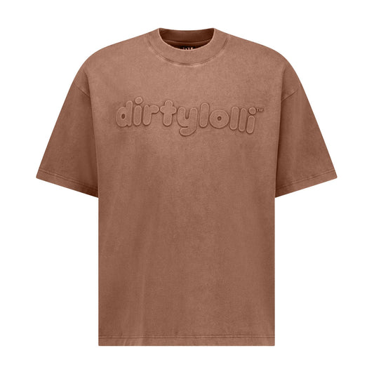 Embossed Classic Tee Khaki
