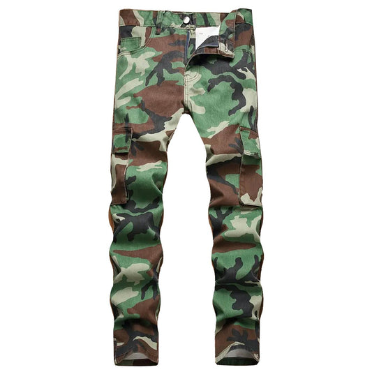 Camouflage Design Jeans