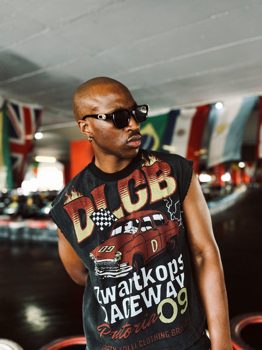 Zwartkops Raceway Cropped Sleeveless Tee